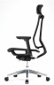 Кресло FALTO G1 AIR GON-18KALH-AL-BK  Спинка Черн /сидение Черн /Каркас черный