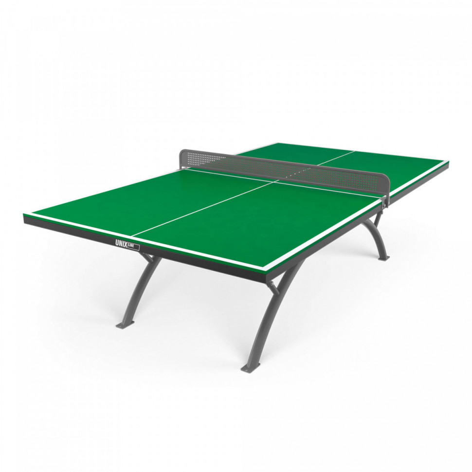 Антивандальный теннисный стол UNIX Line 14 mm SMC (Green/Grey) Антивандальный теннисный стол UNIX Line 14 mm SMC (Green/Grey)