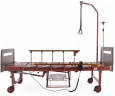 Кровать для лежачих больных электрическая MMED-MOS YG-2 (ЛДСП кор, 6 секций, матрас, уголки, столик, ванночка, К, ТУ)