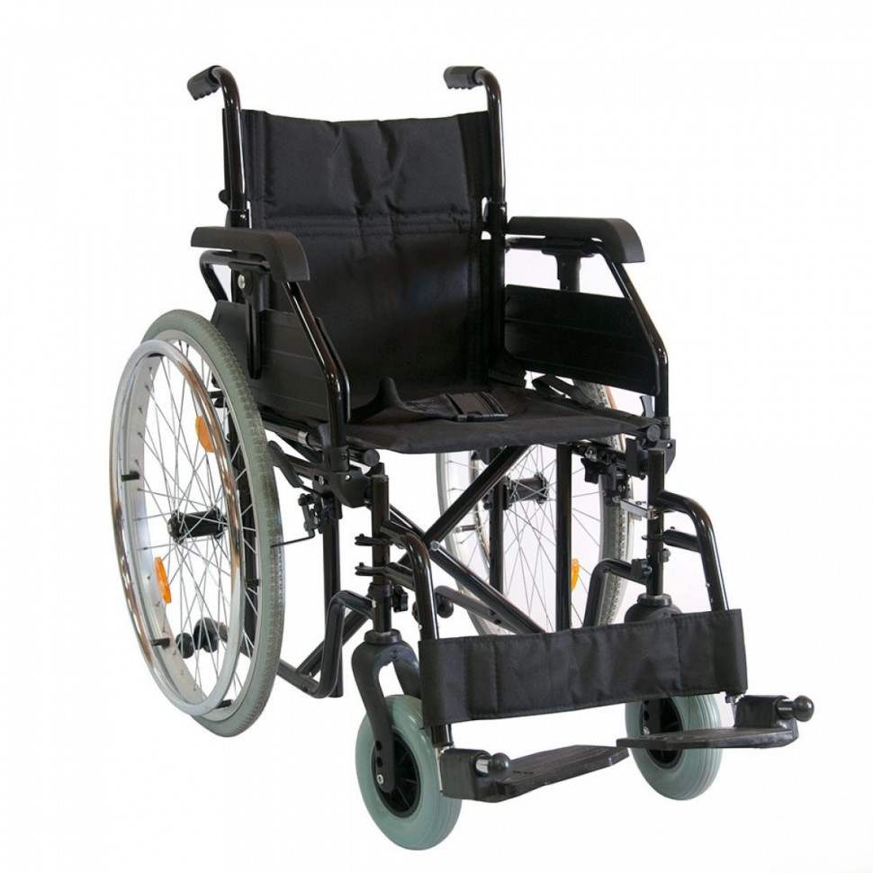 Кресло-коляска механическая FS908AQ (пневматические колеса), 41 см